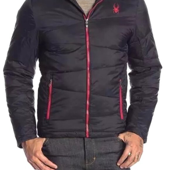 SPYDER NEXUS MEN'S JACKET PUFFER BLACK ㄴㅋ-ㅣ - Picture 10 of 10